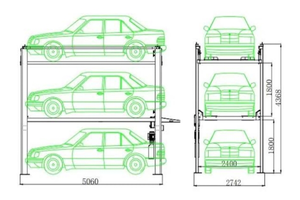 Multi Level Car Parking System - Kings Engineers